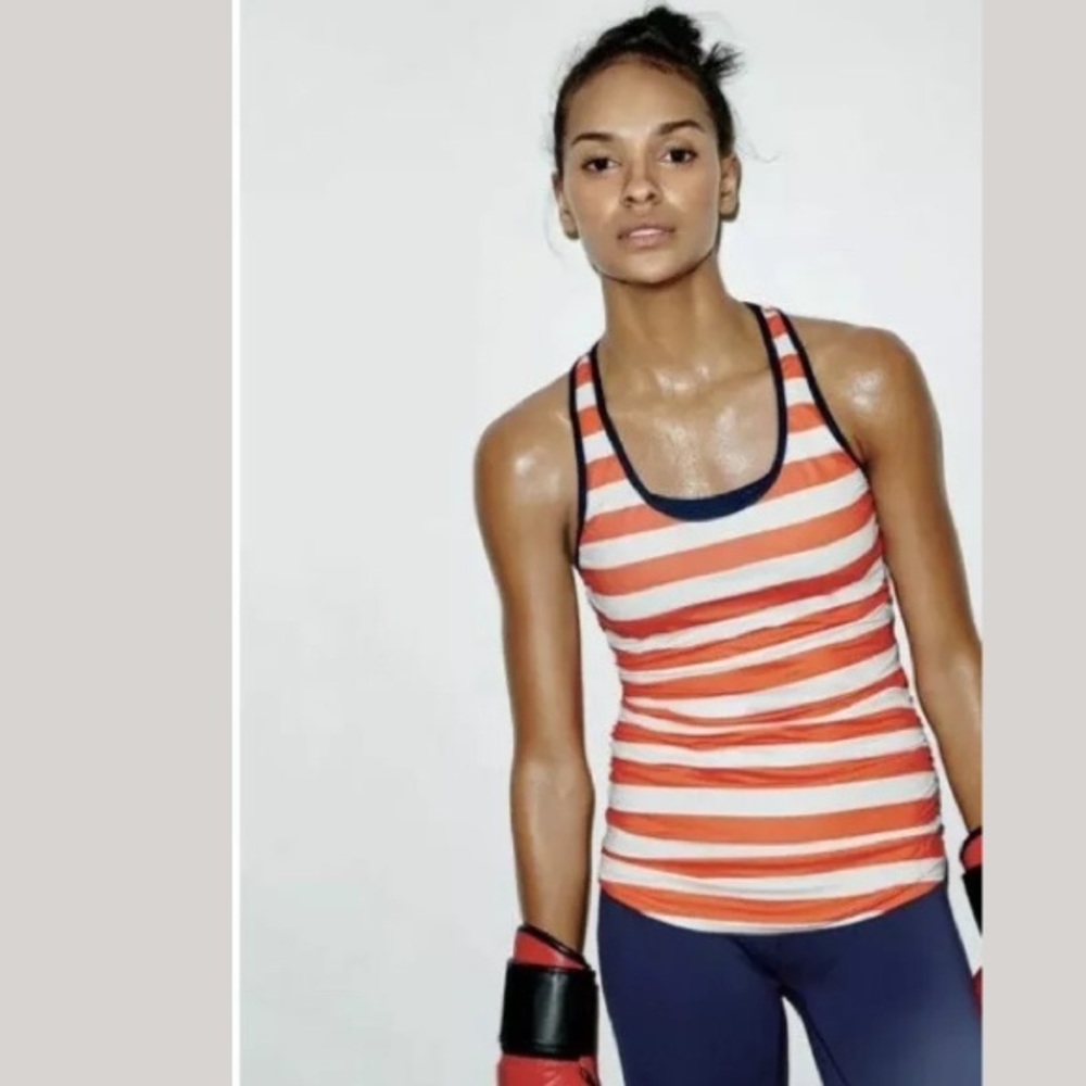 New Balance for J.Crew Stripe Active Tank Top